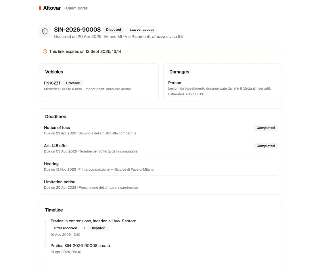 THE SIGNED-LINK PORTAL AS THE LAWYER SEES IT